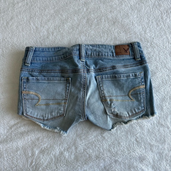 American Eagle Jean Shorts - Stretch Shortie - Picture 5 of 6
